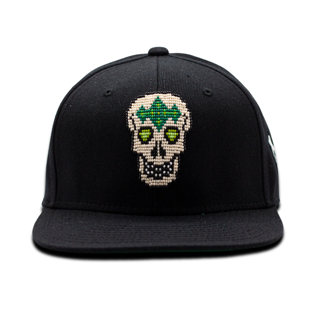 GORRA PLANA NEGRA | CRÁNEO - Huari MX