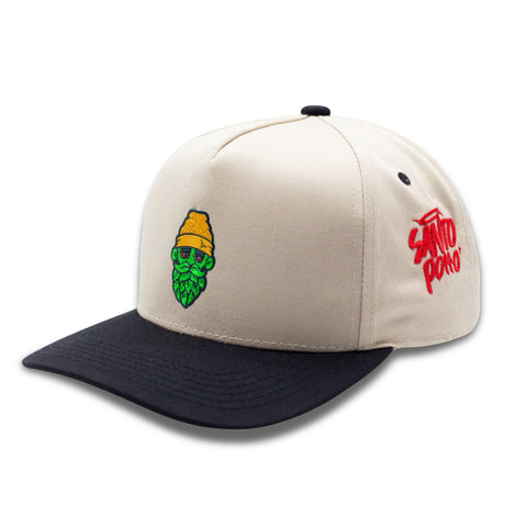 GORRA ARENA/ NEGRO  | SANTO PORRO - Huari MX