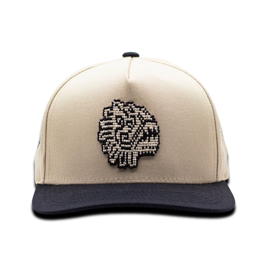 GORRA ARENA NEGRO/ | CABEZA DE QUETZAL - Huari MX
