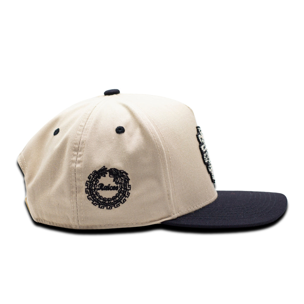 GORRA ARENA NEGRO/ | CABEZA DE QUETZAL - Huari MX