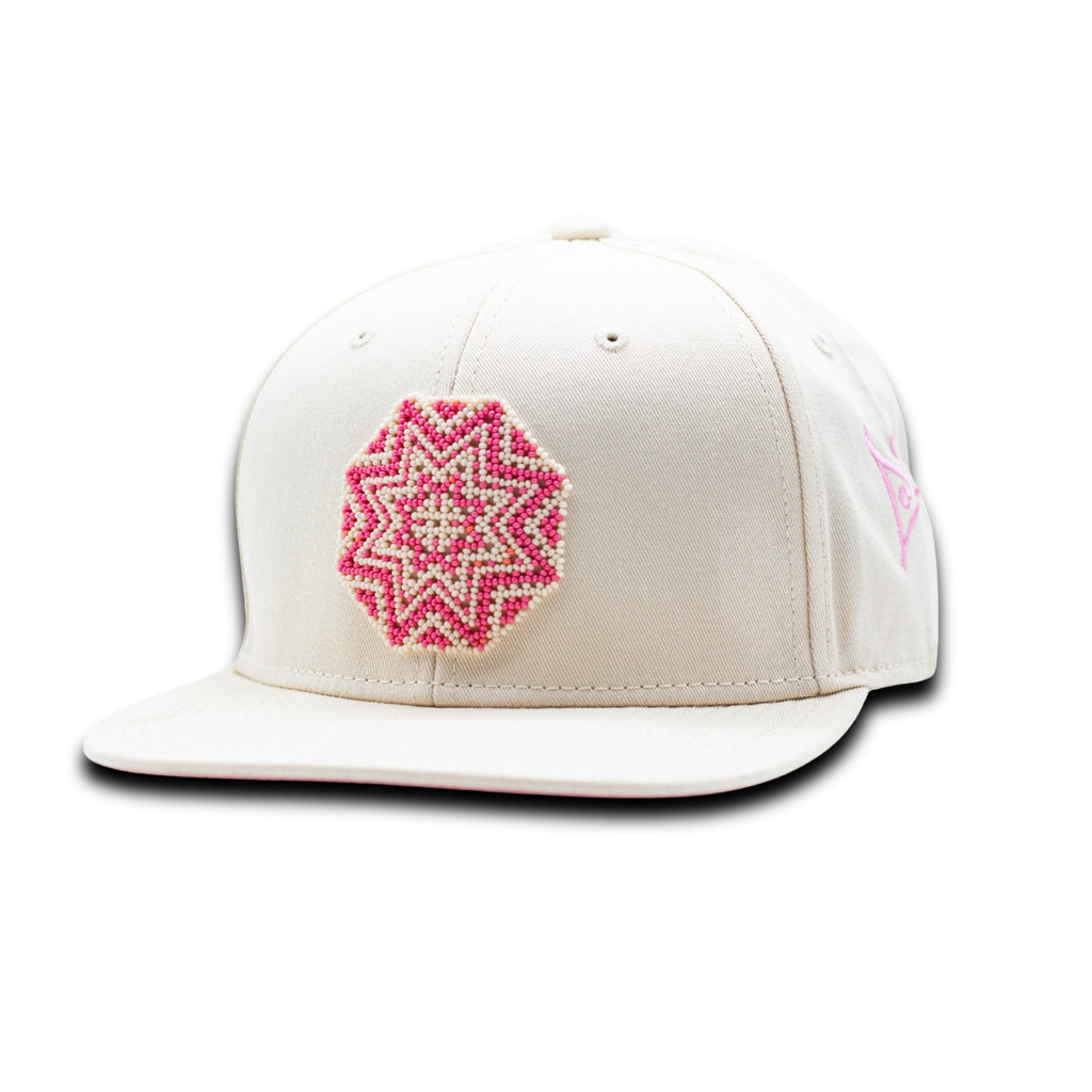 GORRA VAINILLA | ESTRELLA ROSA - Huari MX