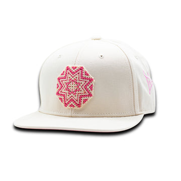 GORRA VAINILLA | ESTRELLA ROSA - Huari MX