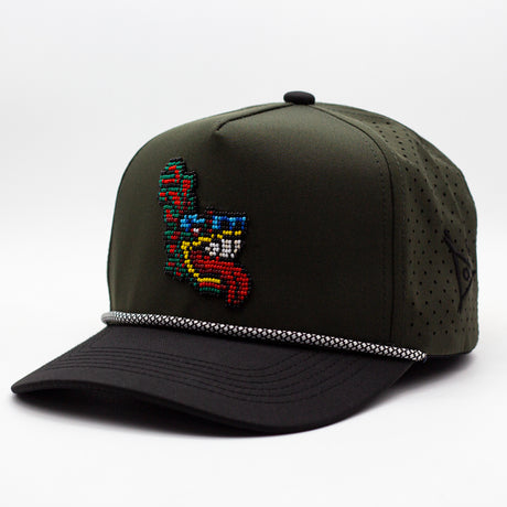GORRA  VERDE MUSGO | SERPIENTE QUETZALCOATL - Huari MX
