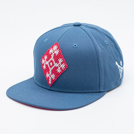 GORRA PLANA AZUL ACERO | OJO DE DIOS - Huari MX