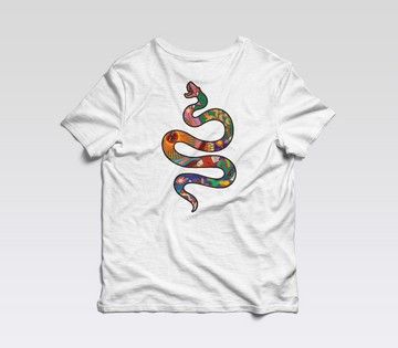 PLAYERA BLANCA | SERPIENTE - Huari MX