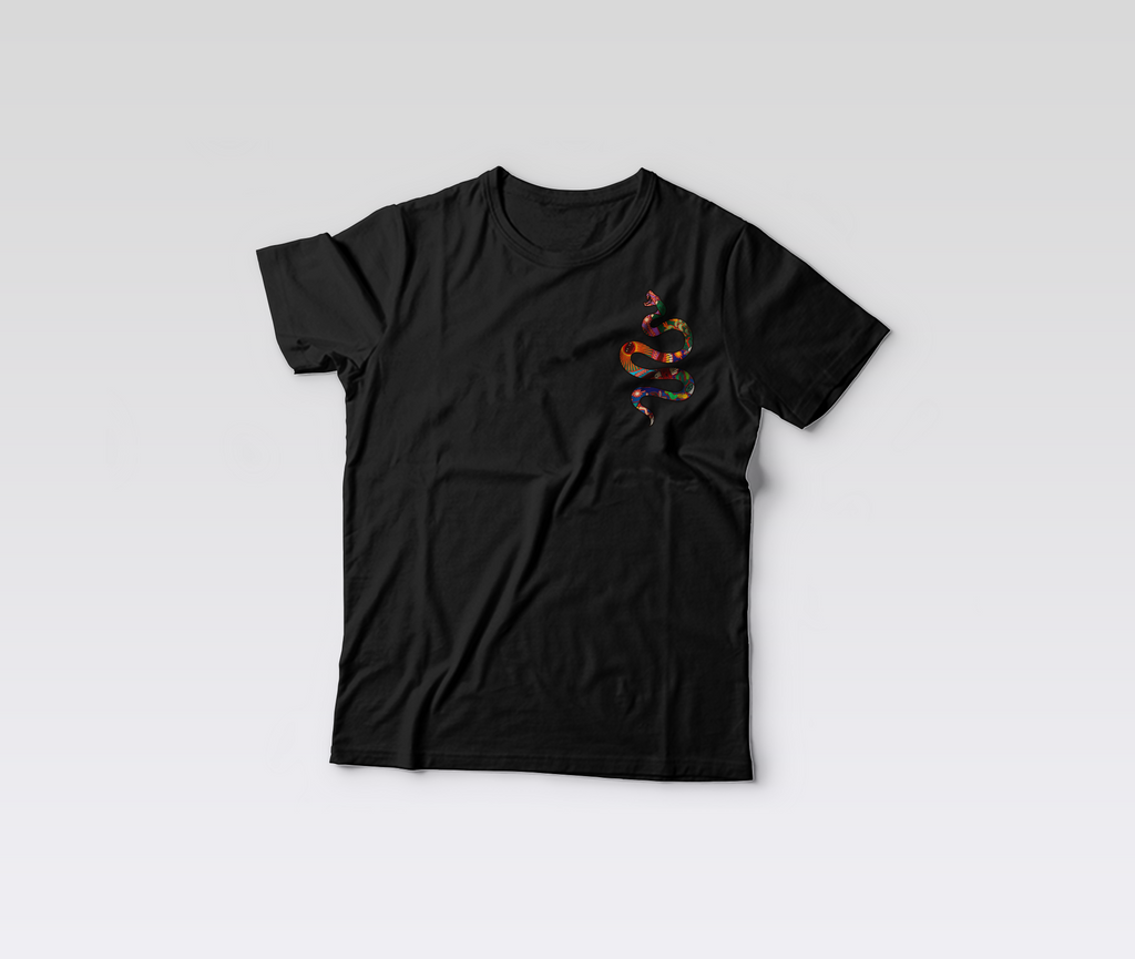 PLAYERA NEGRA | SERPIENTE - Huari MX